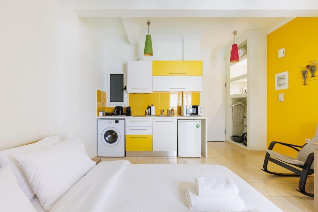 Relaxing Studio In Athens City Center Exteriör bild