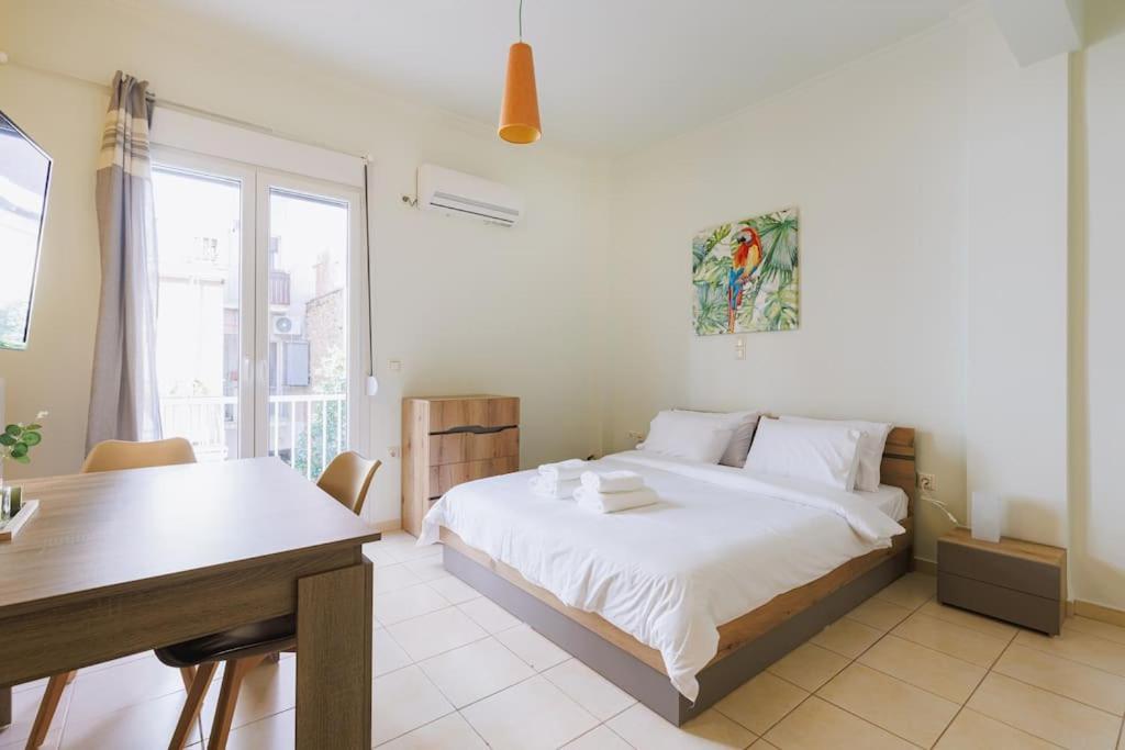 Relaxing Studio In Athens City Center Exteriör bild