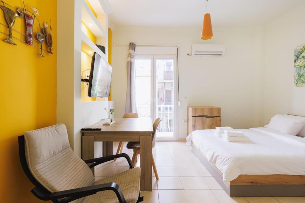 Relaxing Studio In Athens City Center Exteriör bild