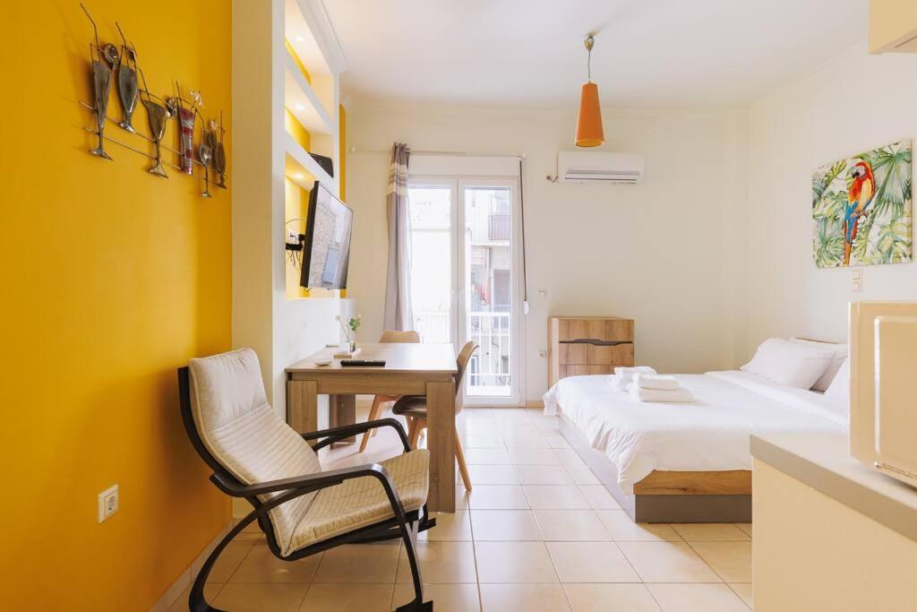 Relaxing Studio In Athens City Center Exteriör bild