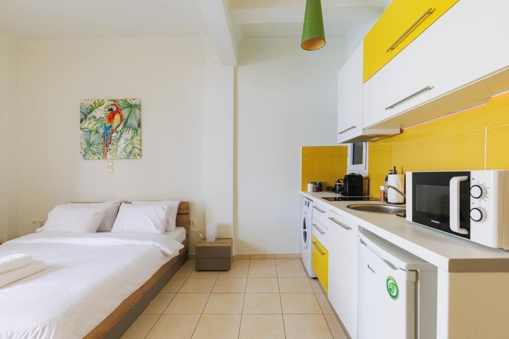 Relaxing Studio In Athens City Center Exteriör bild