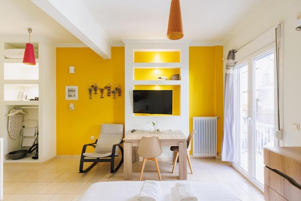 Relaxing Studio In Athens City Center Exteriör bild